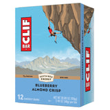 CLIF Bar Bleuets Amandes Crisp Bio, énergie durable pour les aventures en plein air.