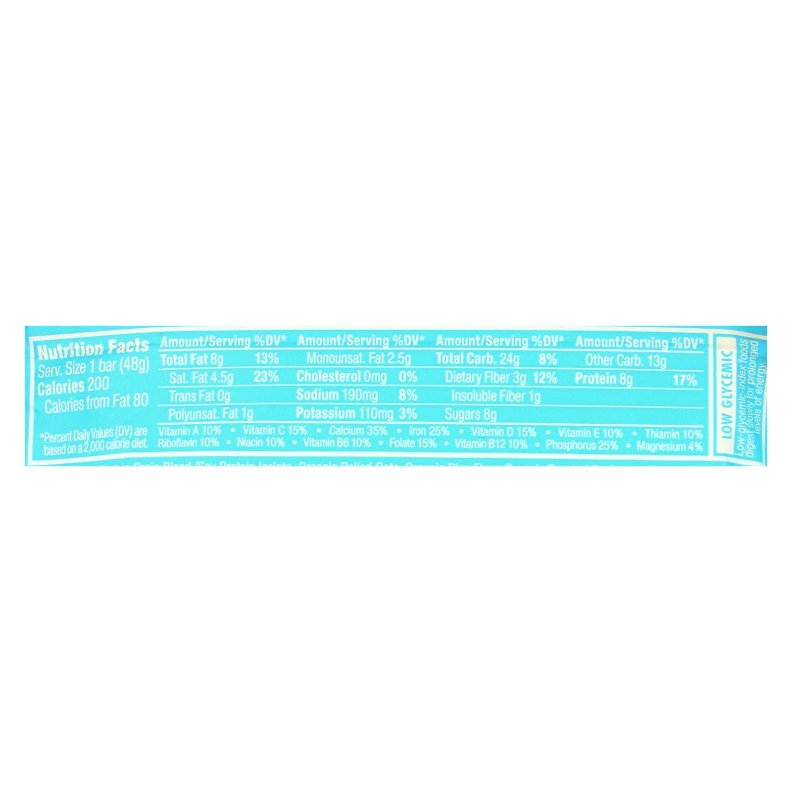 CLIF Bar Luna Bar centre coco moelleux recouvert de chocolat énergie rapide