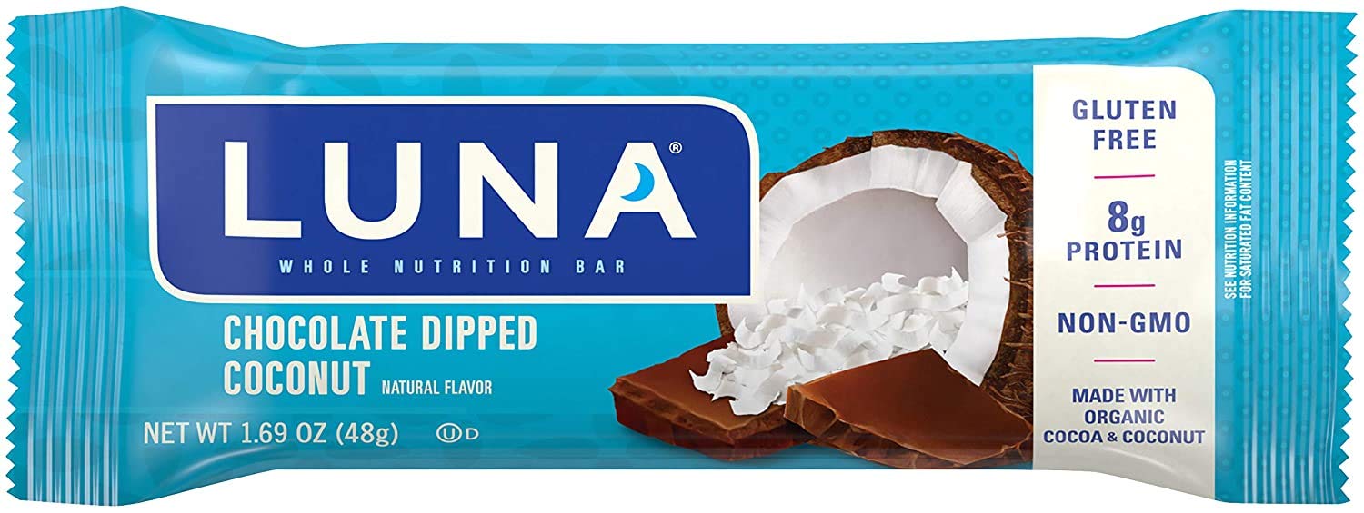 CLIF Bar Luna Bar sans gluten, collation pratique en déplacement.