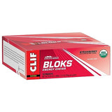 Emballage CLIF BLOKS fraise facile à ouvrir et pratique