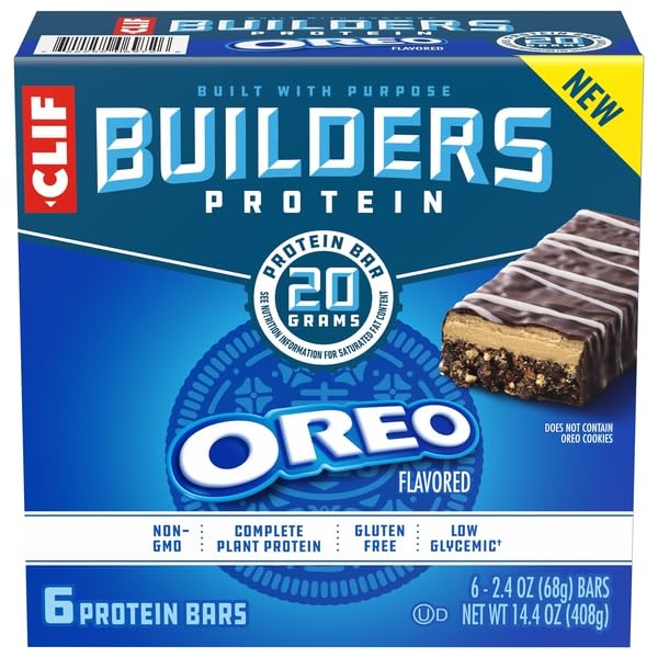 CLIF Builders Oreo - barre proteinee ideale apres l'entrainement.