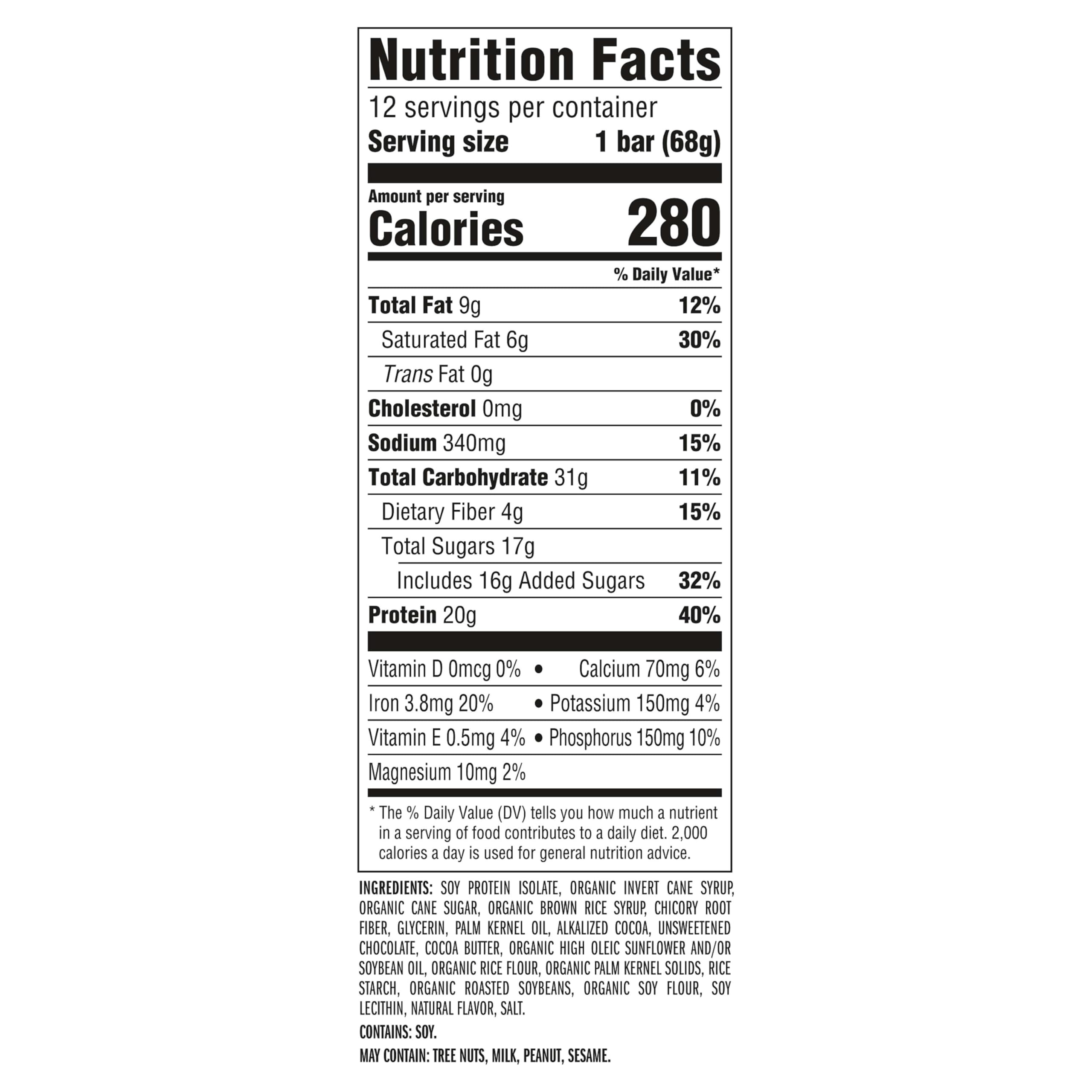 CLIF BUILDERS Oreo saveur chocolat crunch, goût croquant séduisant