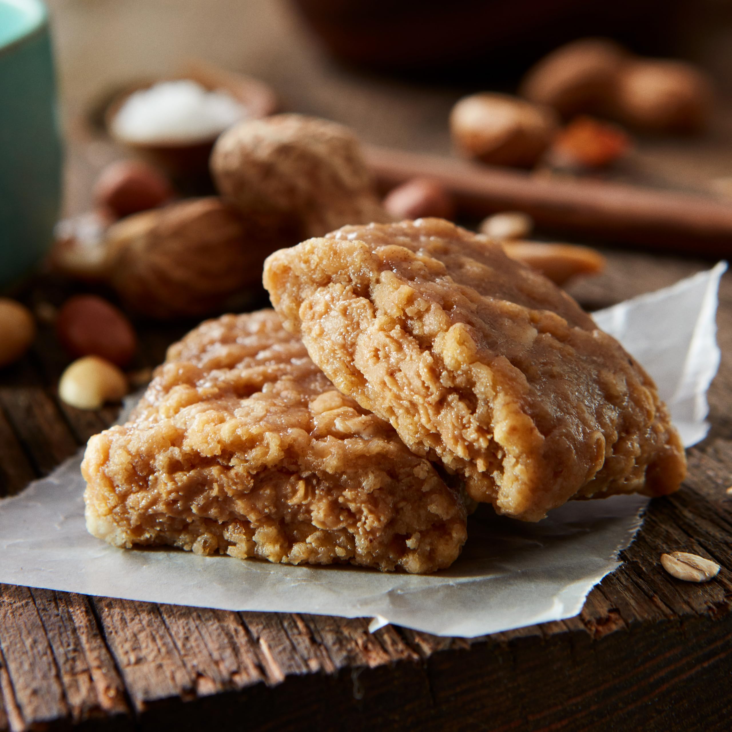 Ingrédients biologiques CLIF Nut Butter Bar, avoine et noix réelles.
