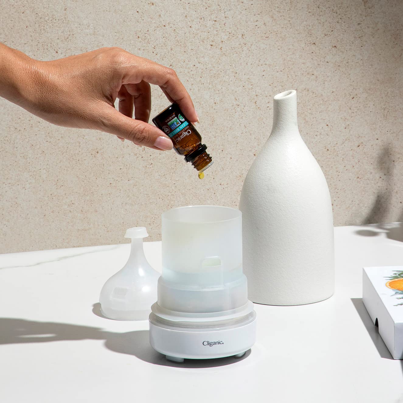 Produit certifié biologique et testé pour pureté par Cliganic huile basilic.