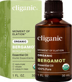 Huile essentielle bergamote Cliganic en flacon bio pour aromathérapie et bien-être quotidien
