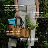 Bracelets Cliganic anti-moustiques microfibre, ensemble, faciles à porter pendant camping et balades.