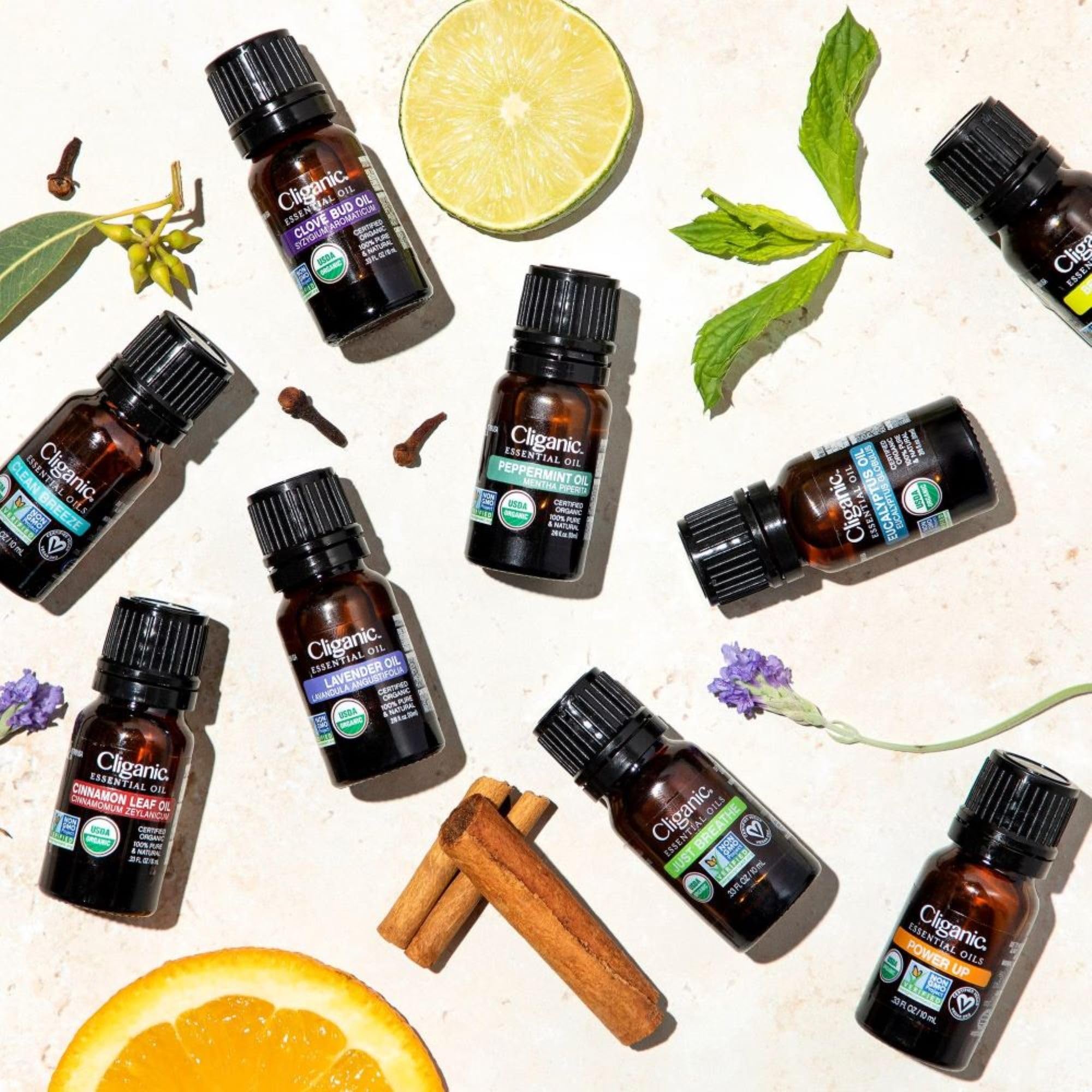 Sans OGM et végan: Cliganic Citronelle biologique respectueuse.