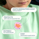 Ensemble de 90 patchs Cliganic, parfait pour dehors sans DEET.