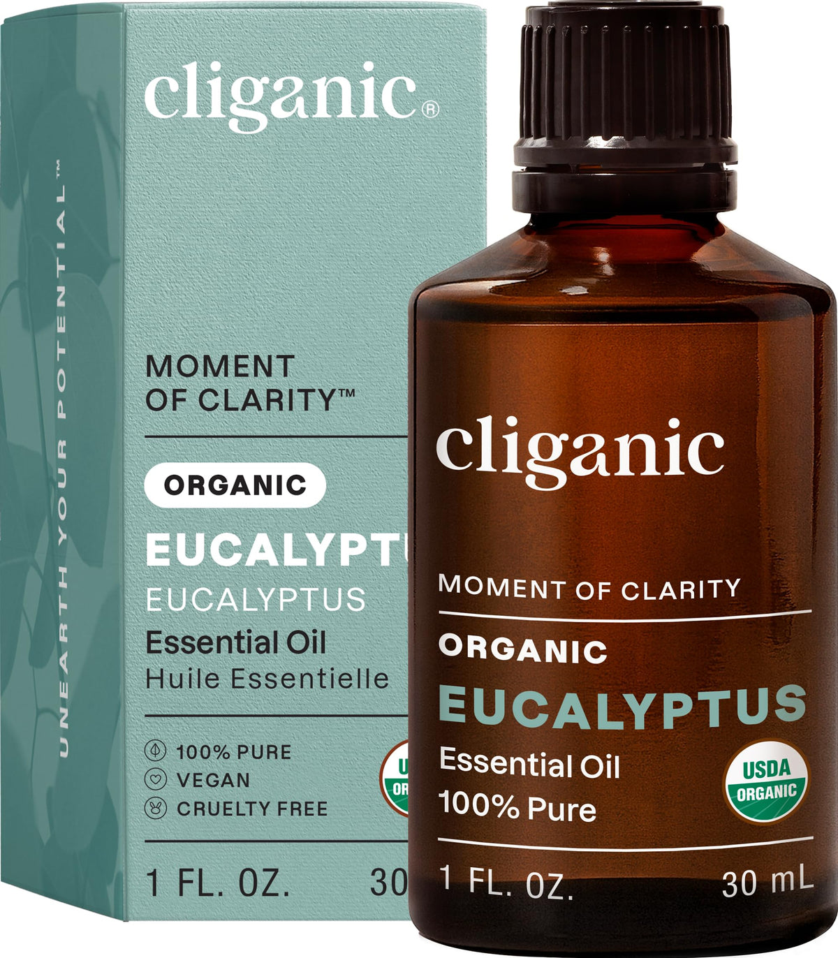 Cliganic Eucalyptus – bouteille-pour: diffusion aromatique apaisante à domicile