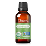 Huile citronnelle pure de Cliganic, qualité naturelle et sans additifs