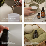 Diffusion aromatique avec Cliganic arbre-a-the, diffuseur prêt à envelopper votre pièce.