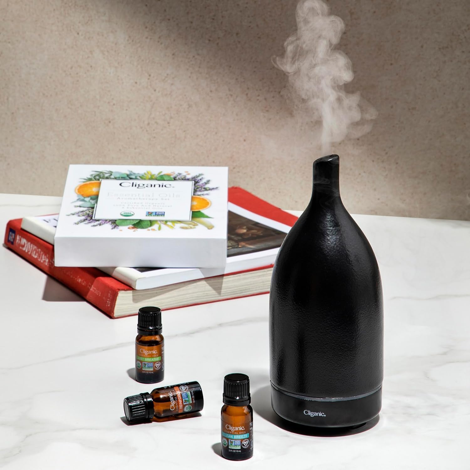 Cliganic arbre-a-the, nettoyage naturel pour une maison fraîche et saine.