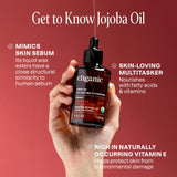 Cliganic huile jojoba ingredient-simple – base neutre pour soins maison