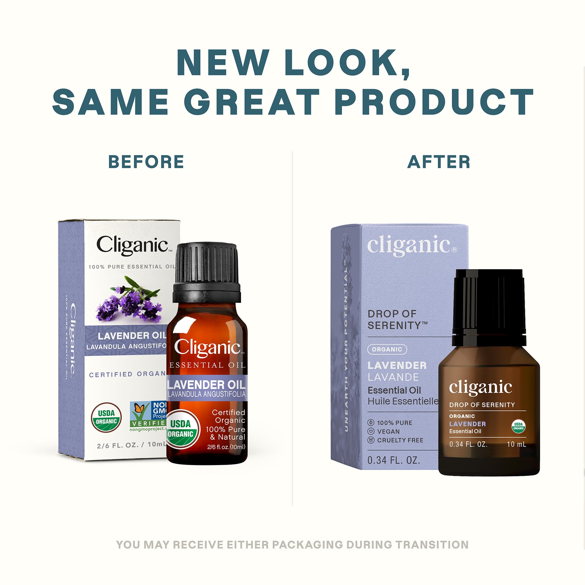 Cliganic Lavande certifiée biologique pour soins naturels à domicile.