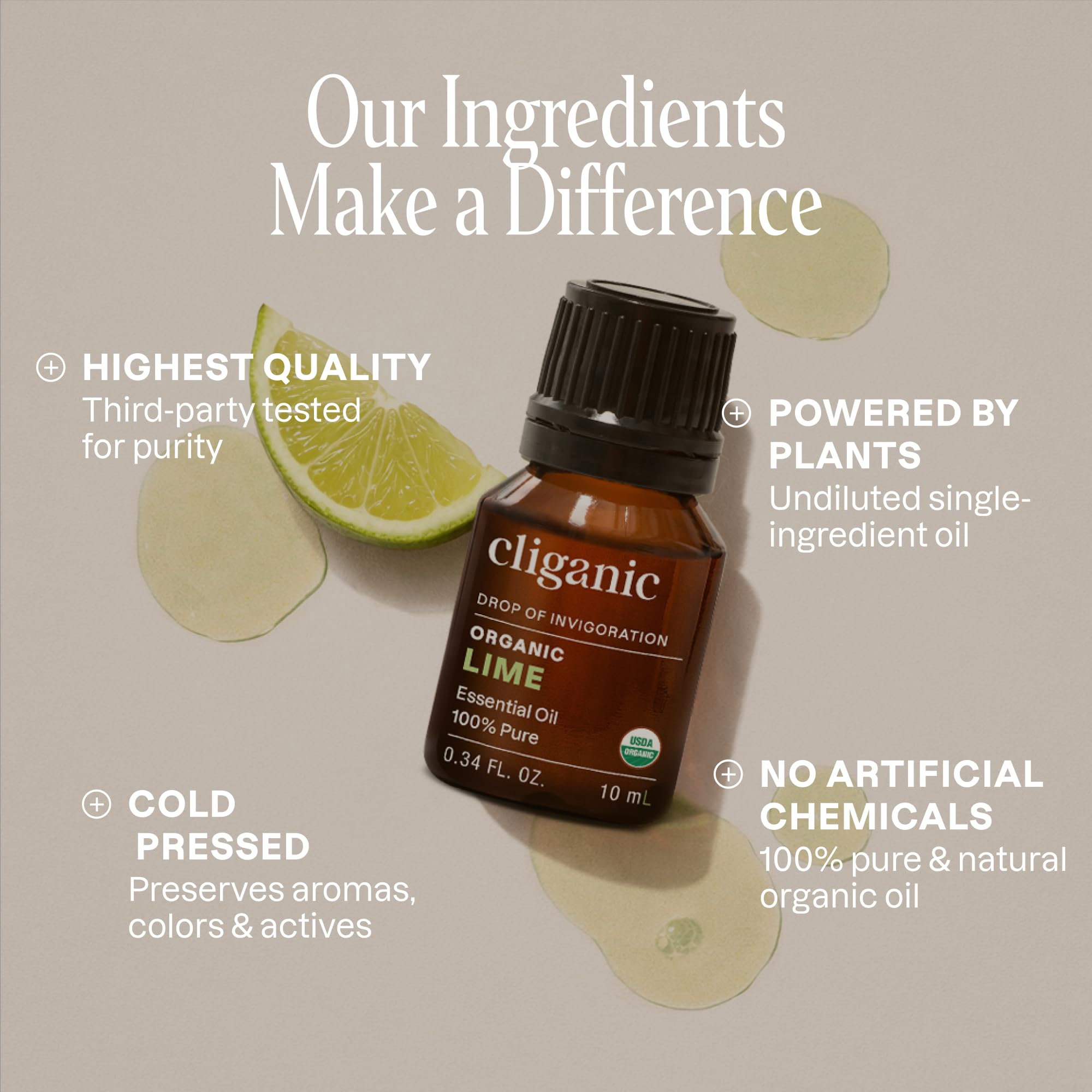 Cliganic Lime — spa maison rapide et détente.