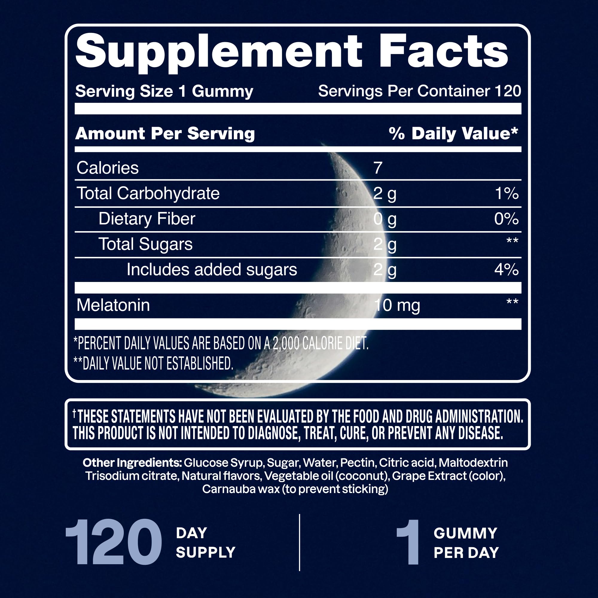 Gommes 10 mg Cliganic près du lit, usage quotidien pratique.