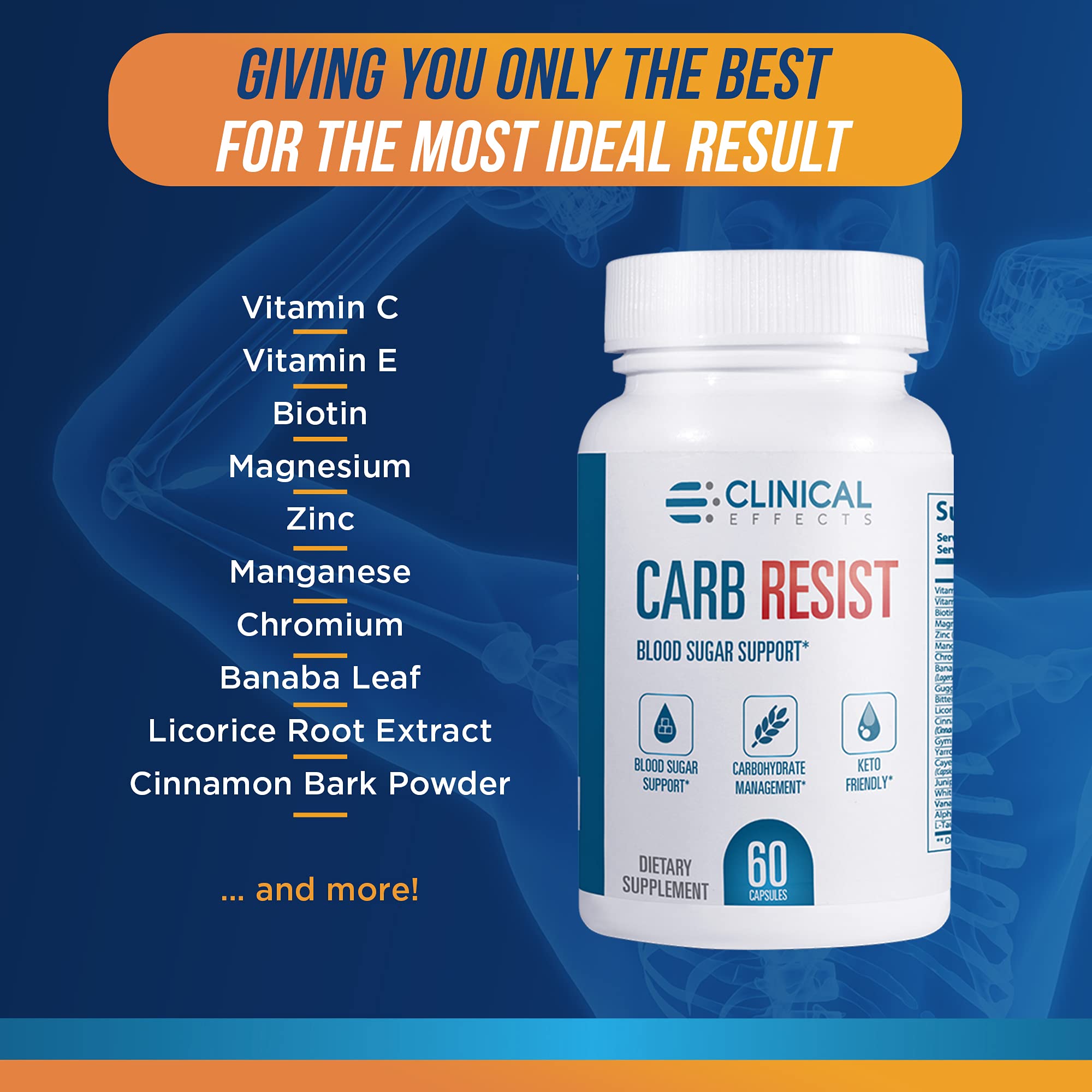Conditionnement indiquant 60 capsules, parfait pour un mois d’usage régulier.