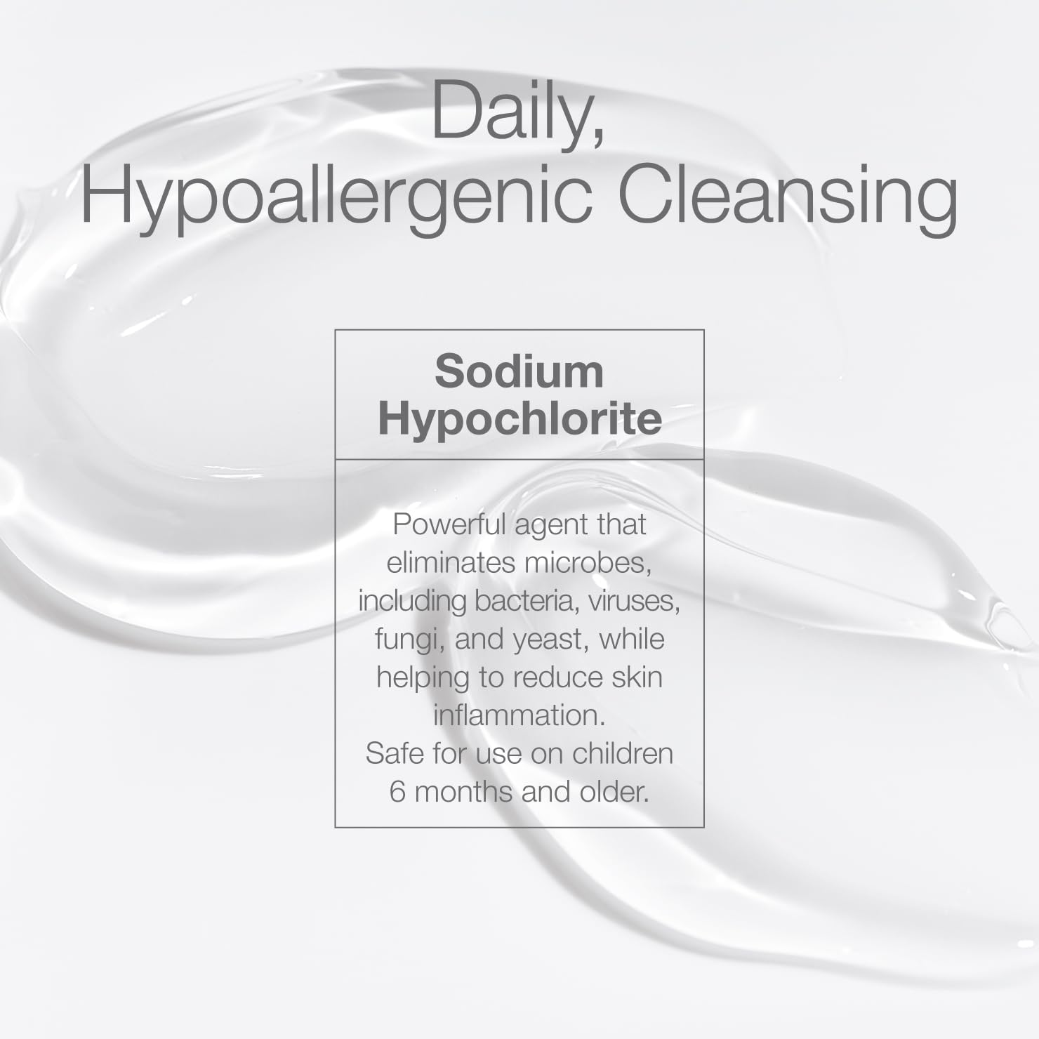 CLn BodyWash: sans parabènes et sans colorants pour une routine hypoallergénique.