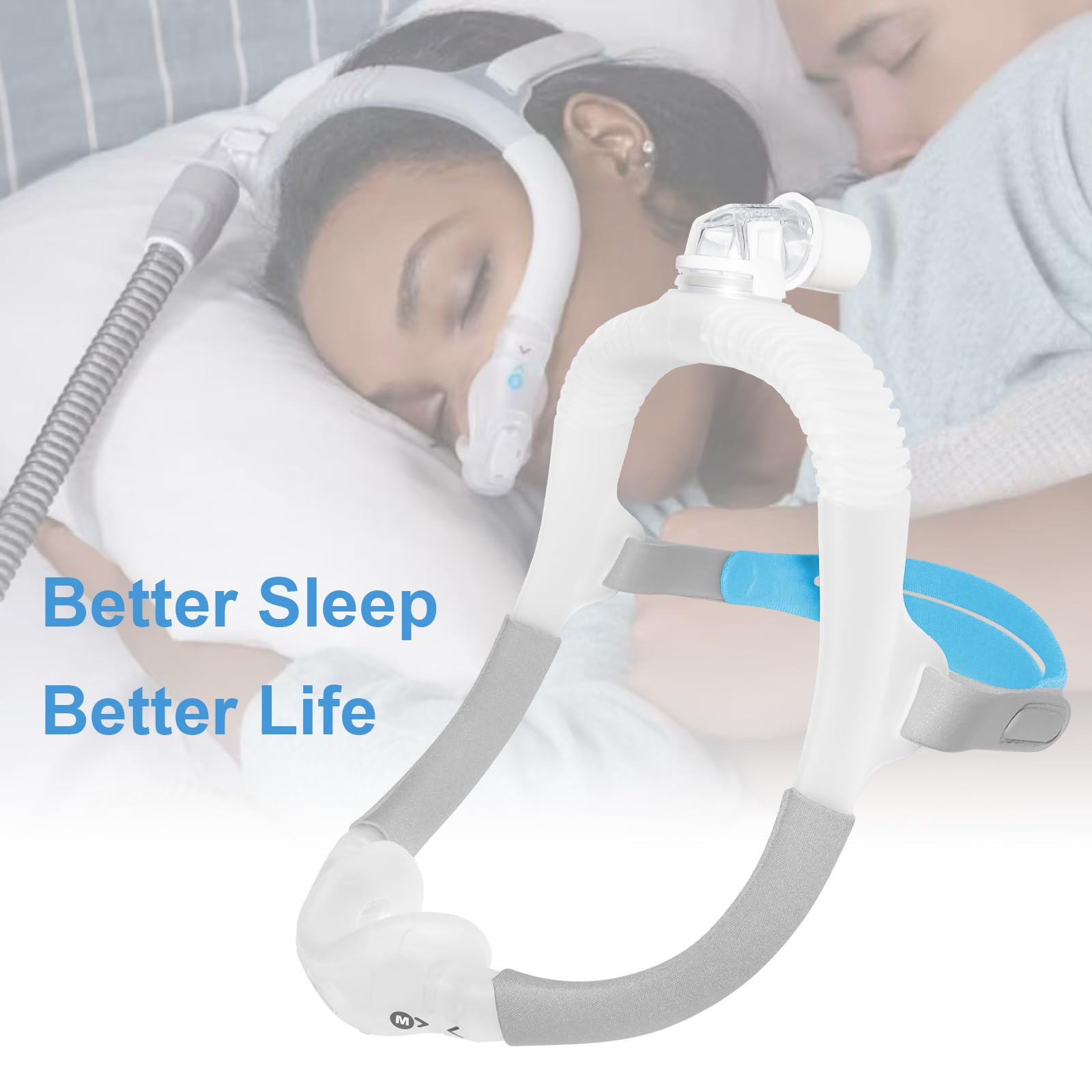 CLNRMA AirFit N30i coussin nasal moyen – joint doux et confort stable.