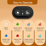 Clocness alimentation par câble universel, utilisation sans fil pratique et portable.