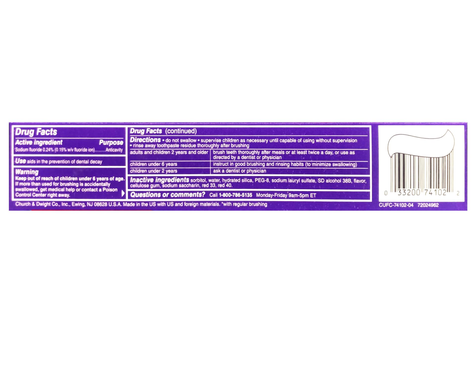 Close Up dentifrice cannelle tube-visible met en valeur le format pratique.