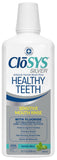 CloSYS : bouteille 32oz, rinçage doux pour haleine fraîche sans brûlure.