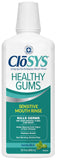 CloSYS Bouteille gencives saines, soin doux pour gencives sensibles et haleine fraîche.