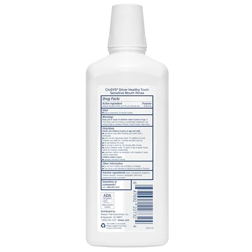 CloSYS : sceau ADA sur l'étiquette, gage d'efficacité contre la mauvaise haleine.