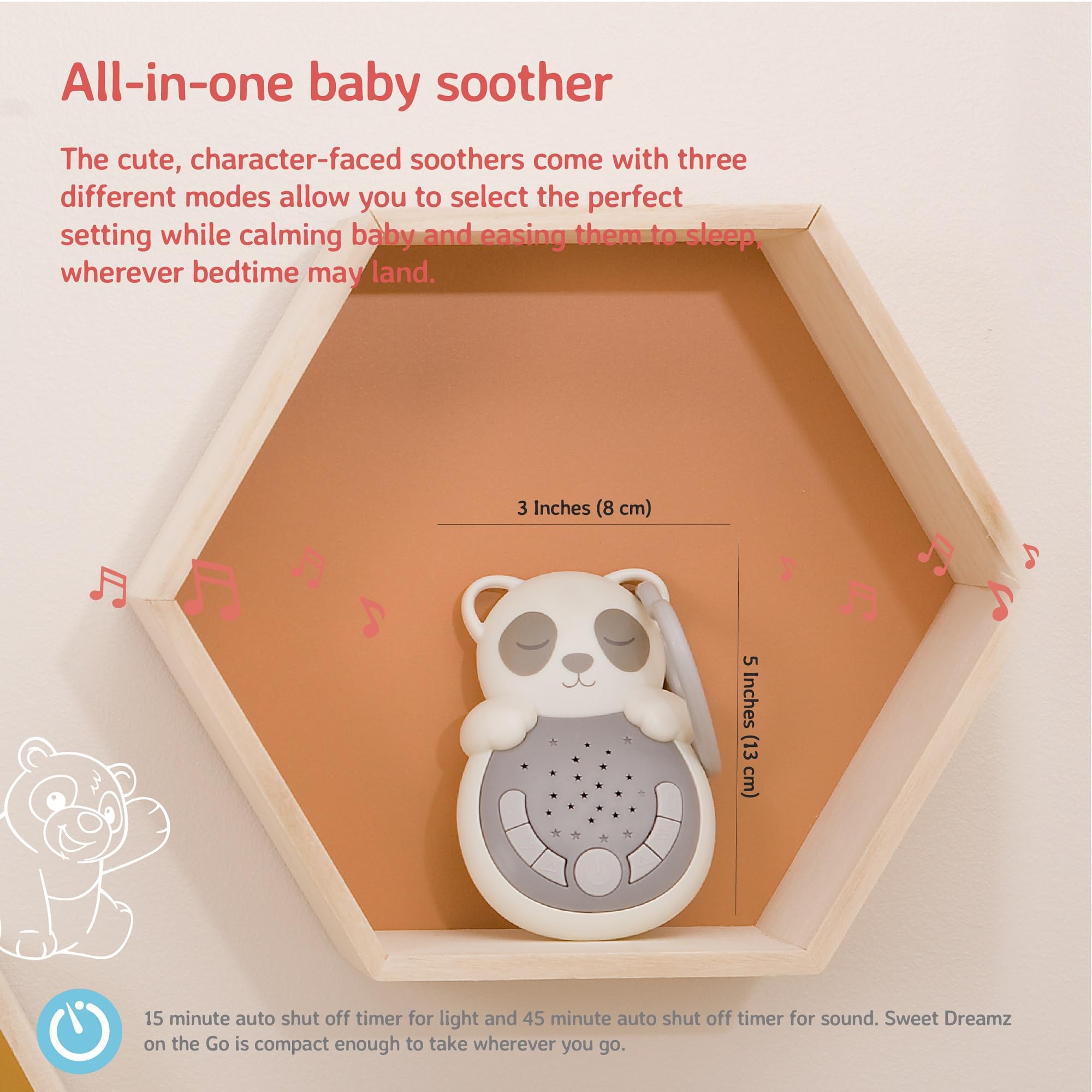 Cloud b Panda berceuses pour accompagner le sommeil.