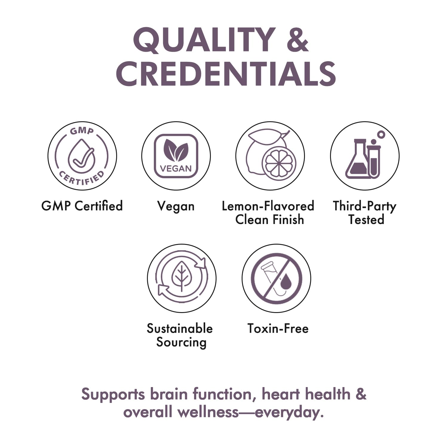 CLOUD9 REBOUND Omega Sync – sceau de pureté attestant de la traçabilité et du contrôle qualité.