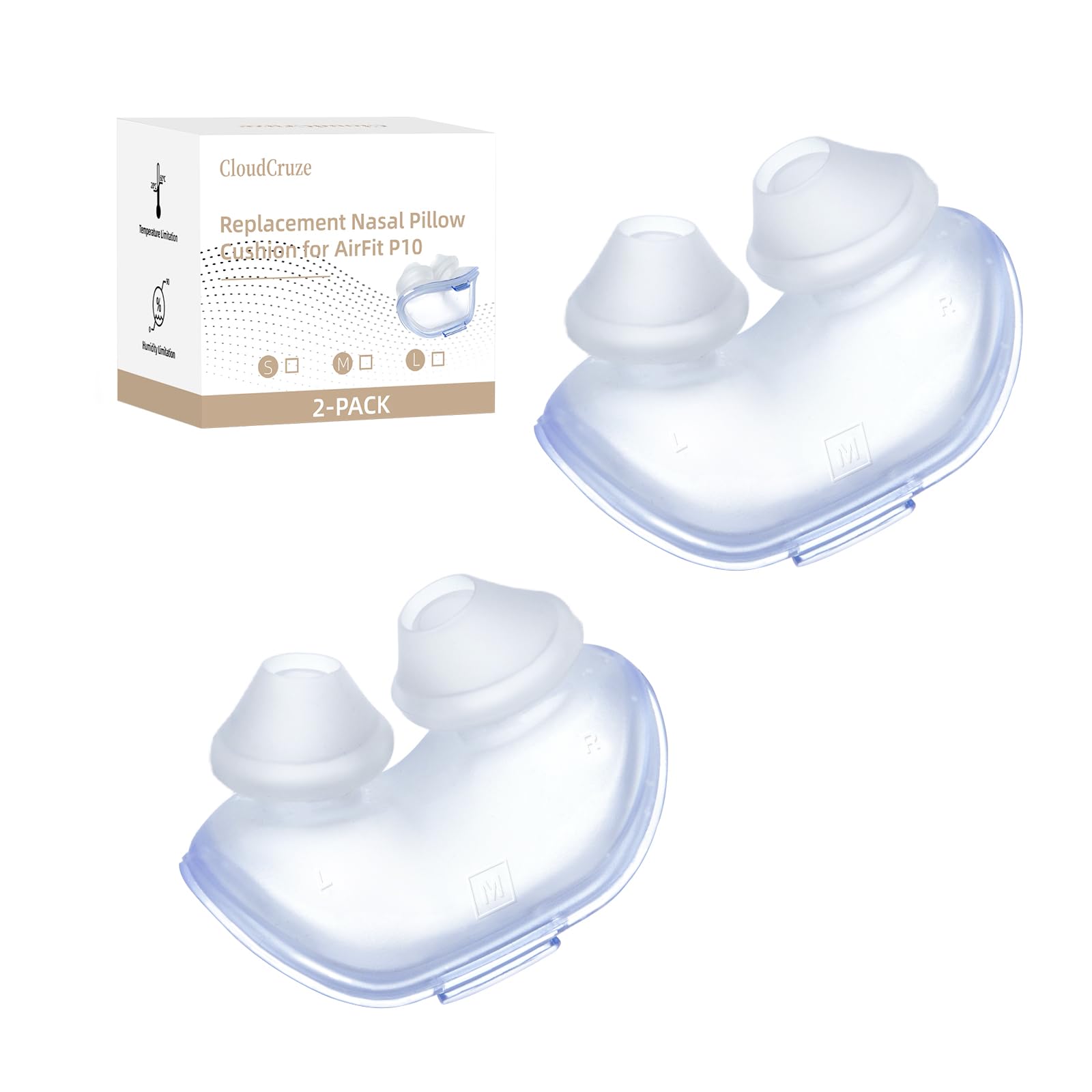 Cloudcruze coussin nasal AirFit P10, confort accru et ajustement fiable