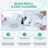 Humidification calme et nuit silencieuse grâce à l'étanchéité précise Cloudcruze