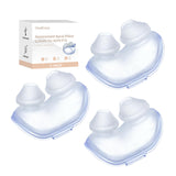 Oreiller nasal CloudCruze P10 en silicone doux pour le confort nocturne.