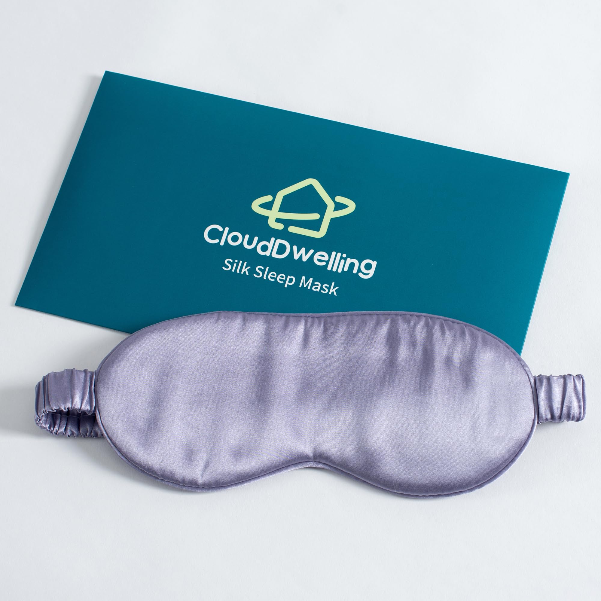 Masque CloudDwelling confort doux, violet, agréable sur la peau autour des yeux.