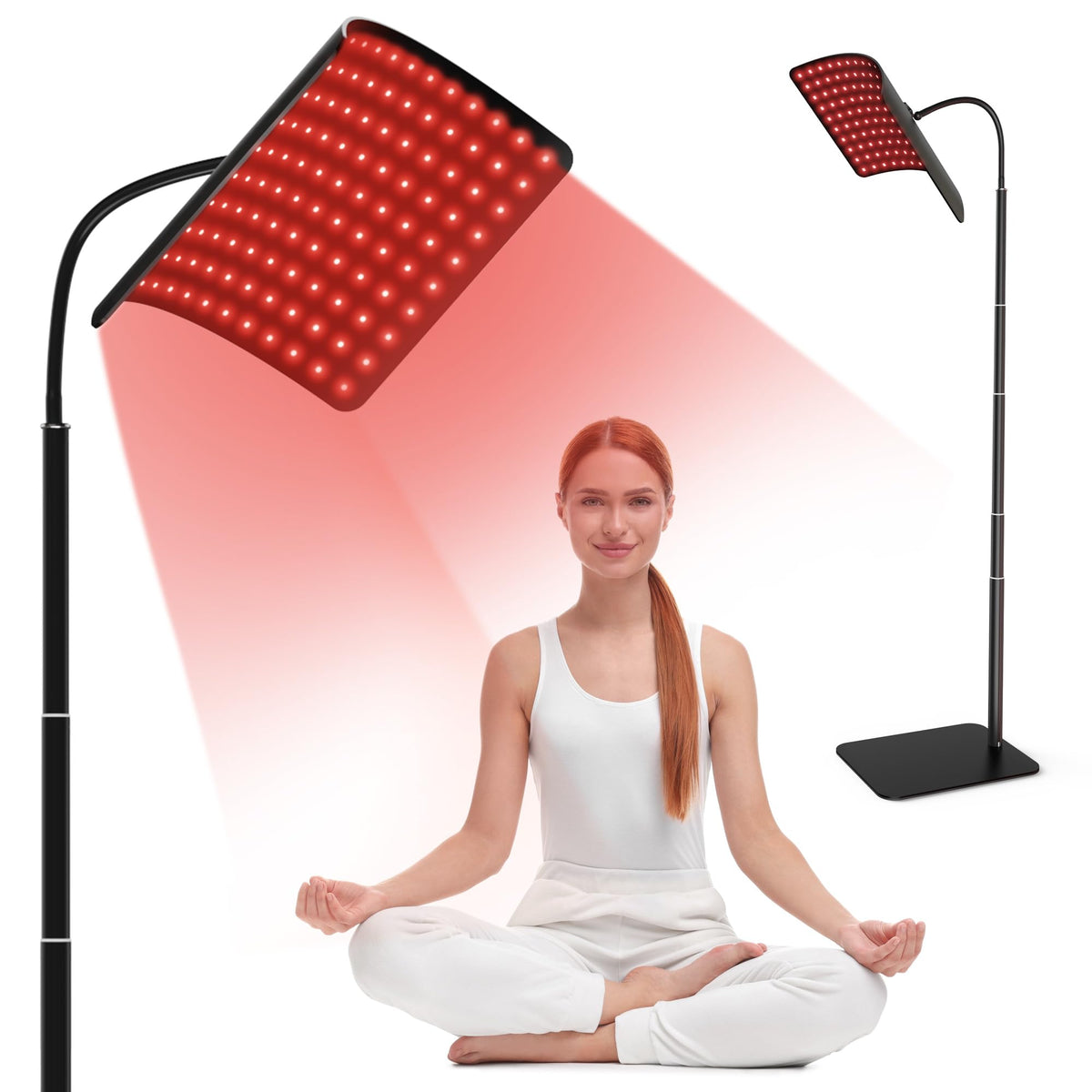 CMICE panel lumière rouge et infrarouge éclairant la peau et apaisant les muscles.