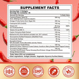 cnchef Cayenne Softgels – capsules rouges faciles à avaler et à intégrer
