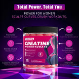 CNDANTING Creatine Gummies – gommes goût fraise pour booster l'énergie pendant l'entraînement.