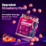 CNDANTING Creatine Gummies – texture végan et sans OGM, choix propre.