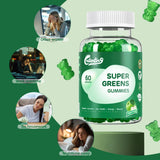 CNDANTING équilibre digestion grâce aux super greens après les repas.