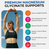 CNFHDI gommes magnésium glycinate coq10 poivre noir – soutien digestif et énergie.