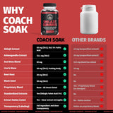 Coach Soak Shilajit gommes Huile de nigelle, goût agréable et énergie quotidienne.
