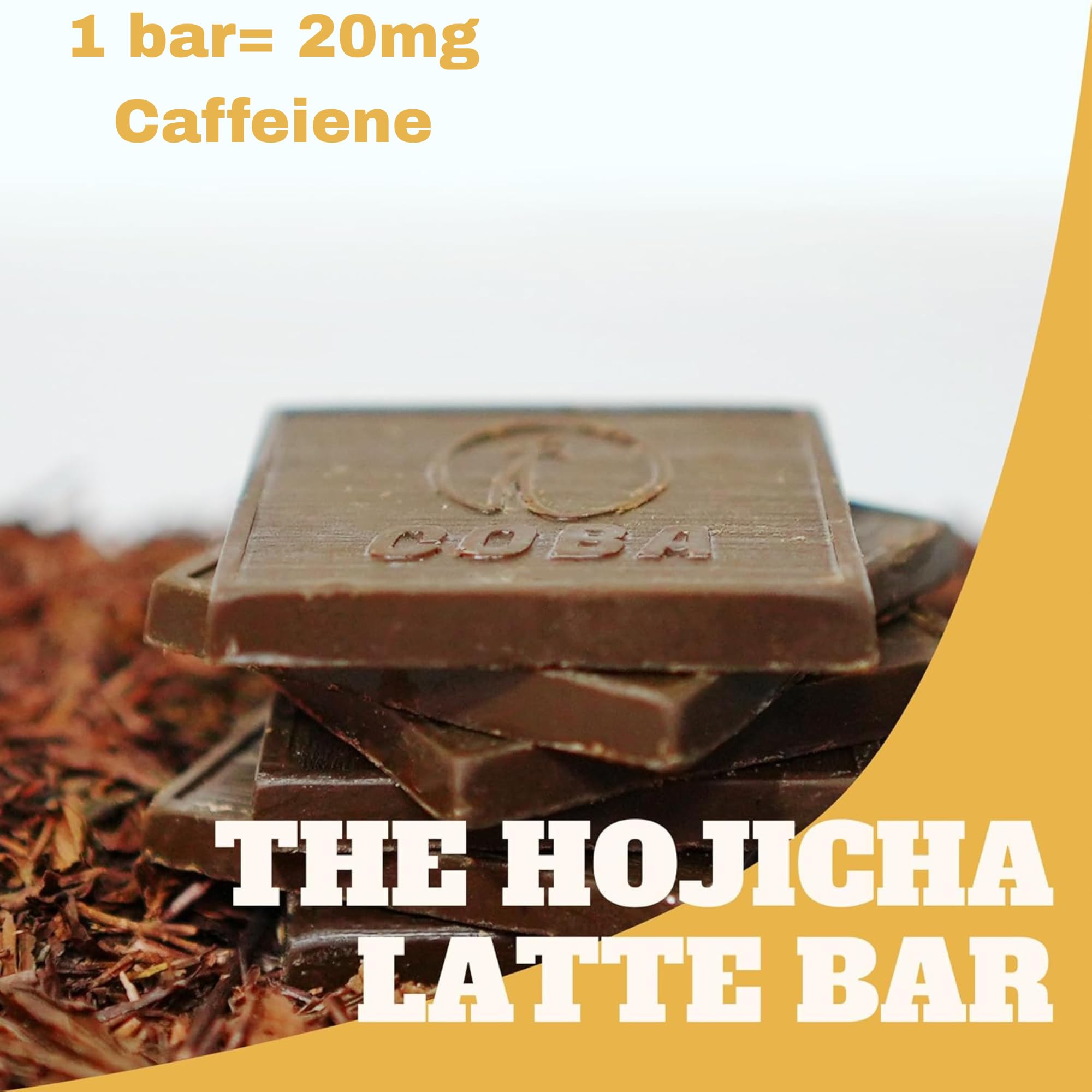COBA barre chocolat chai emballage portable pour déplacements.
