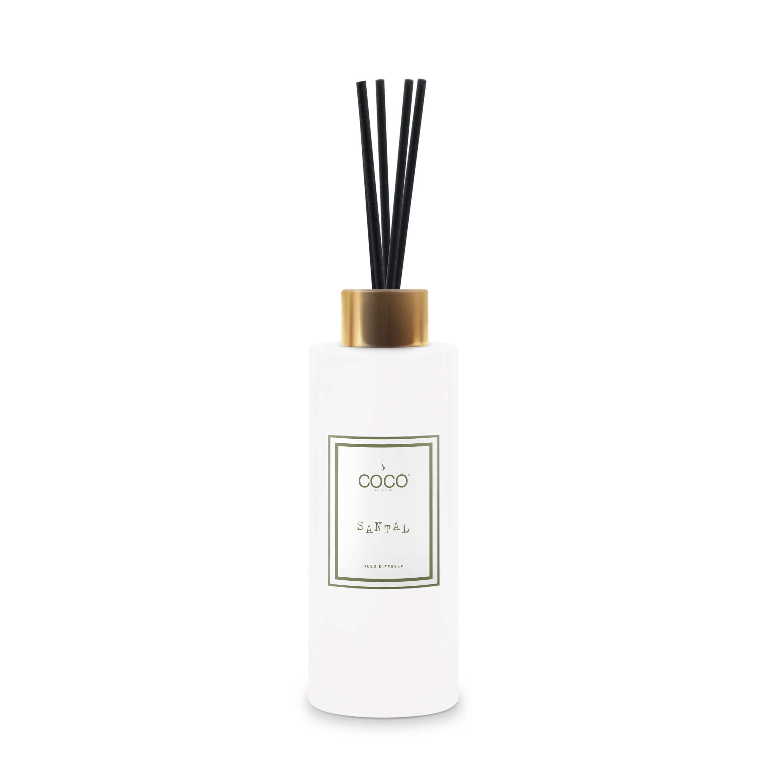 COCO par Stone – diffuseur a roseaux Santal, ambiance chaleureuse et elegante