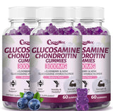 Gommes CocoaNee glucosamine-chondroïtine pack3, soutien articulation potentiel.