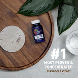 CocoaVia capsules 30 jours – format pratique et vegan pour l'énergie mentale