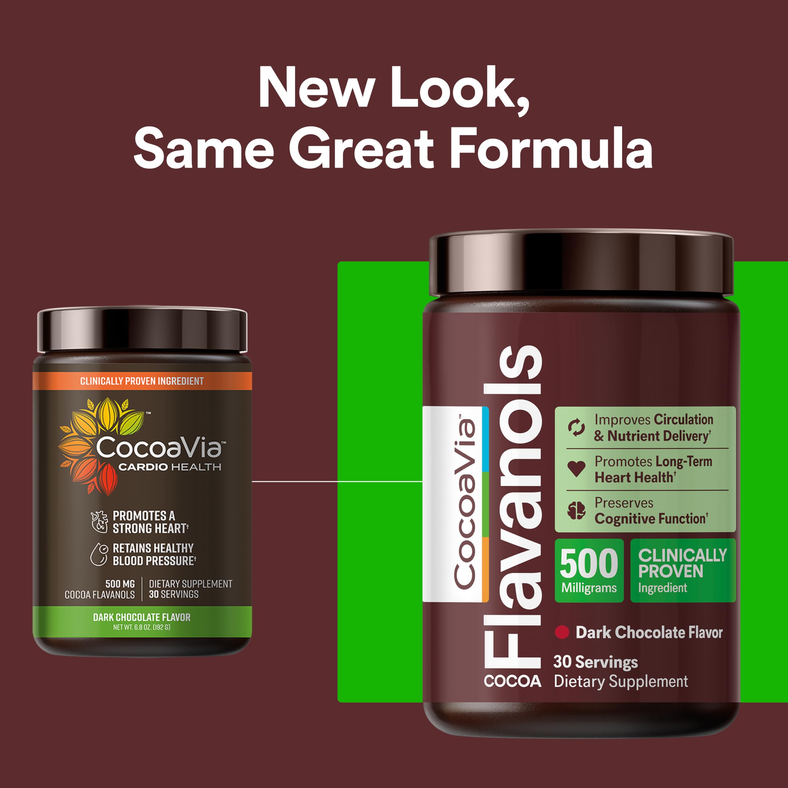 Poudre CocoaVia Cardio Health ajoutée au café du matin pour une boisson chocolatée
