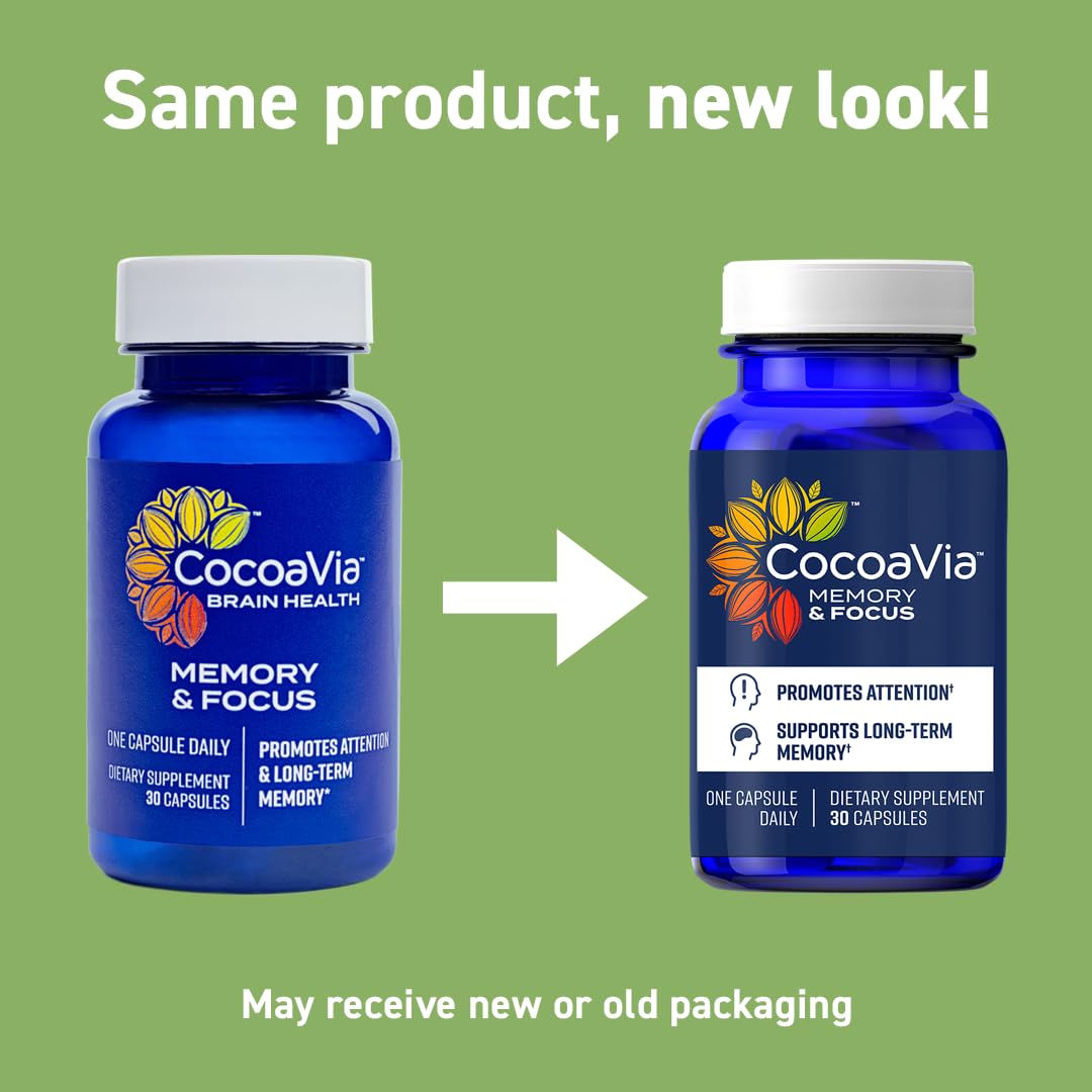 CocoaVia amélioration possible des capacités cognitives grâce à un dosage quotidien
