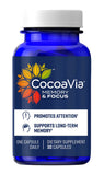 CocoaVia mémoire et concentration, boîte de capsules faciles à prendre pour la routine quotidienne