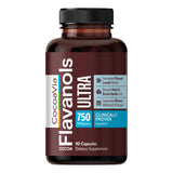 CocoaVia Ultra 750mg – bouteille montre une routine énergie et concentration
