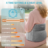 COCOBELA dos lombaire avec ceinture chauffe pour confort ciblé.